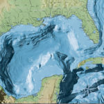 Check out the contours of the Gulf of Mexico